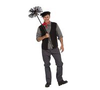 Forum Novelties Men's Chimney Sweep Costume, Multicolor, Standard