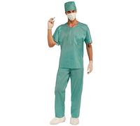 Forum Novelties Men's E.R. Doctor Costume, Green, One Size