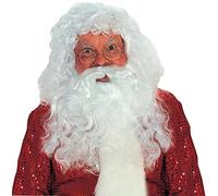 Forum Novelties Santa Wig & Beard Professional Christmas Costume Accessory Set One Size Fits Most