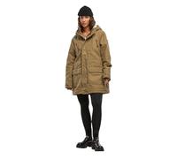 Brandit Forvert Fiss Parka in tessuto da donna, verde-marrone, taglia 2XL per donne