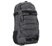 forvert Louis Melange Zaino Porta PC 25 L 5 Tasche Nero Grigio L Poliestere