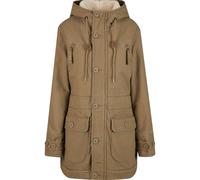 Brandit Forvert Fiss Parka in tessuto da donna, verde-marrone, taglia 2XL per donne