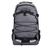 forvert Louis Melange Zaino Porta PC 25 L 5 Tasche Nero Grigio L Poliestere