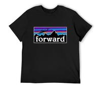 Forward Observation Group T Shirt Fashion Vintage Graphic Tshirts Men Casual Short-Sleeve Men's T-Shirt T-Shirt Black L