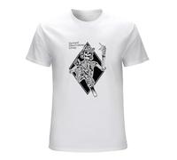 Forward Observations Group Skeleton Gbrs Harajuku Vintage Print Tops Cool Gothic Streetwear Men Tee Casual T Shirt Print Tops White S