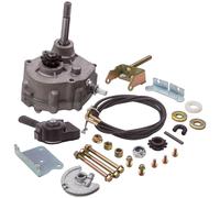 Forward / Reverse Gearbox & 3/16" Keyway Mounting Plates Shifter Assembly Set
