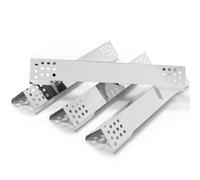 FORYEYC 40,2 cm copertura bruciatore di ricambio per Rösle Videro Series G3, G3-S, G3-S Nero, Vario+, in acciaio inox per Rösle Videro G2, G4, G6 serie e Zanzibar, 4 pezzi