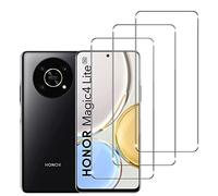 Foryo 3 Pezzi, Vetro Temperato per HONOR Magic4 Lite 5G, Pellicola Prottetiva Anti Graffio, Anti-Impronte, Senza Bolle, Durezza 9H, Ultra Trasparente, Ultra Resistente, Pellicola proteggi schermo