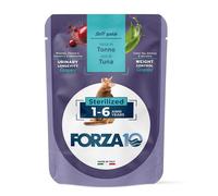Forza 10 maintenance cat adult 1-6 anni sterilized tonno wet pate' 80 g