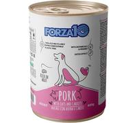 Forza10 Dog Maintenance Adult Maiale con Avena e Carote - Lattina Da 400 Gr - CONFEZIONE RISPARMIO