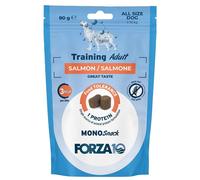 Forza 10 mono snack training dog all adult salmone 80 g