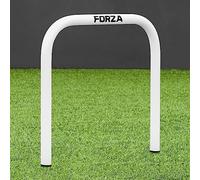 FORZA Archi Passaggi Calcio [Pacco da 4] | per Campi da Gioco in Erba/Erba Artificiale - Basi Opzionali | 9 Colori (Senza Borsa, Bianco - Senza Basi)