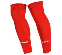FORZA Calzini Calcio Tubolare Unisex | Calze Al Ginocchio Senza Piede Per Comfort & Performance - Ideale Per Partite E Allenamenti (Rosso, L/XL (EU 42-47))