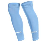 FORZA Calzini Calcio Tubolare Unisex | Calze Al Ginocchio Senza Piede Per Comfort & Performance - Ideale Per Partite E Allenamenti (Azzurro, S/M (EU 37-41))