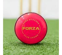 FORZA Club Crown - Palline da cricket [rosso/bianco/rosa] - Regolamento MCC