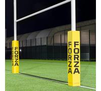 FORZA Cuscinetti protettivi per pali da rugby, imbottitura in schiuma per la regolamentazione mondiale del rugby, coperture in PVC resistenti alle intemperie, adatti per pali fino a 10 cm di diametro