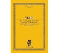 Forza Del Destino Overture: Ouverture. orchestra. Partition d'étude.