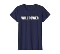 Forza di volontà Maglietta, Donna, Navy, XS