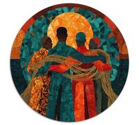Forza e Solidarietà della Diaspora Africana Puzzle 1000Pcs Decorazione Per La Casa. Rilassamento E Intelligence Per Adulti E Bambini Da 14 Anni 1000pcs (67.5x67.5cm)