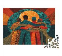 Forza e solidarietà della diaspora africanaPuzzle 1000 Pezzi Per Adulti, Giochi Educativi, Sfide, Decorazioni Per La Casa70x50cm/1000pcs