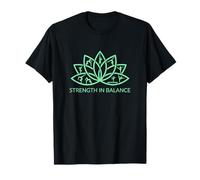 Forza in Equilibrio Yoga Armonia Mindfulness Pratica Maglietta