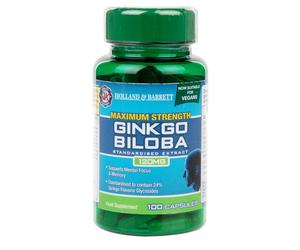 Forza massima Ginkgo Biloba, 120mg - 100 caps