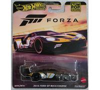 FORZA MOTORSPORT Modello Auto 2016 FORD GT RACE Hot Wheels 7cm JBL67