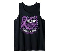 Forza nelle Farfalle Viola per la consapevolezza dell'epilessia Canotta