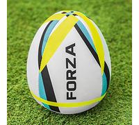 FORZA Palla Da Rugby Per Allenamento - Palla Rugby Rimbalzante Taglia 4 | Migliora Tempi Di Reazione, Riflessi & Precisione Passaggi | Metà Palloni Da Rugby | Attrezzatura Rugby (Misura 4)