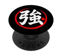 "Forza" parola giapponese Kanji Carattere PopSockets PopGrip Adesivo