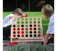 Forza Quattro Gigante in Legno - Gioco di Strategia e Logica da Giardino