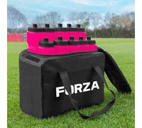 FORZA Set 10 borracce D'acqua & Borsa | 9 Colori - Borraccia Sportiva (Rosa)