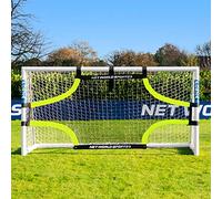 FORZA Teli di Precisione da Calcio FORZA | 4 Angoli/Obiettivi per Allenare i Tuoi Tiri | Attrezzatura Allenamento Calcio (3,7m x 1,8m)