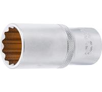 'Forza Uomo 10663 chiave a bussola dodecagonale, Profondo | 12,5 mm (1/2), SW 26 mm