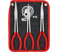 BGS Do it yourself Pinze becchi mezzi tondi 0° / 35° / 70° 260-285mm, 3pz. Quantità:1