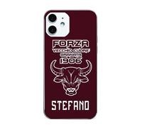 "Forza Vecchio Cuore Granata" Cover Personalizzata Smartphone Telefono Custodia per Tutti Modelli Apple iPhone Samsung Huawei Idea Regalo Squadra del Cuore Tifosi Toro 1906 Torino Natale Compleanno