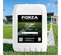 FORZA Vernice concentrata per tracciare linee su erba [Club+] | 10L | Formula di alta qualità, resistente alle intemperie, adatta per macchine a spruzzo e ruote - Confezione da 1, 3, 5 (1, bianco)
