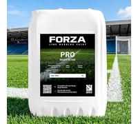 FORZA Vernice per tracciare linee di erba [Pro & Stadium+] | Formula Pour & Go per macchine spray elettriche e robot, asciugatura rapida, resistente alle intemperie, linee bianche - Confezione da 1, 3