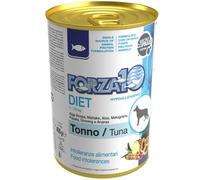 Forza10 Diet Patè monoproteico per cani 400 gr - Tonno - Umido Monoproteico Cane - 1° ORDINE? scegli lo sconto BZR5 / BZR20 + 200 punti fedeltà