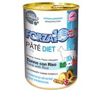 Forza10 Diet Paté Tonno con Riso Alimento umido per cani - 12 x 400 g