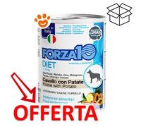 Forza10 Diet Low Grain 1 x 400 g umido per cane - Cavallo con Patate