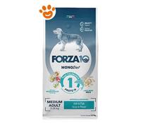 Forza10 Dog Monodiet Medium Adult al Pesce - Forza10 Dog Monodiet Medium Adult al Pesce - Sacco Da 1,5 Kg