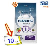 Forza 10 - Mono Diet Dog Medium/Maxi Adult Sensitive Skin al Pesce da 10 Kg