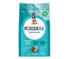 Forza10 Maintenance Puppy Junior Medium/Large al Pesce 12 kg - Croccantini per cani - 1° ORDINE? scegli lo sconto BZR5 / BZR20 + 200 punti fedeltà