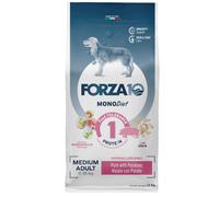 Forza10 Medium Diet Low Grain al Maiale Crocchette cane - Set %: 2 x 12 kg