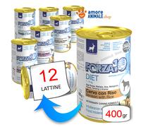Forza10 PATE' DIET → Lattine da 400 gr - GUSTI A SCELTA - Umido Per Cane, Cani
