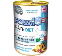 forza10 Pate' diet tonno e riso 400 g cane microcaps