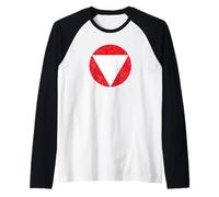 FORZE ARMATE AUSTRIAN AIR FORCE ROUNDEL INSIGNIA AUSTRIA Maglia con Maniche Raglan