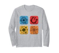 Forze dell'Universo Scienza Fisica Insegnante Formazione Maglia a Manica