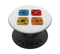 Forze dell'Universo Scienza Fisica Insegnante Formazione PopSockets PopGrip Adesivo